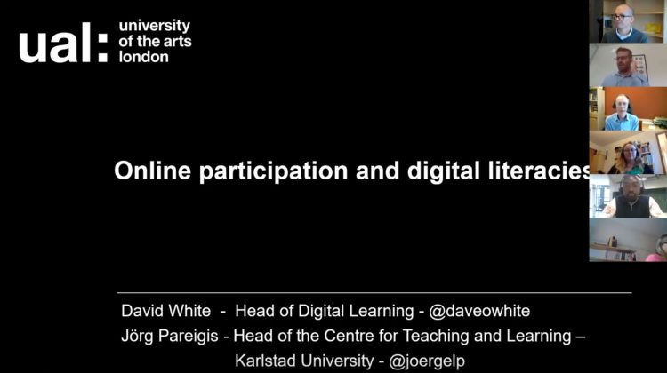 Webinar with David White recording