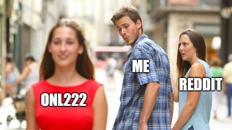 A meme I created for my new ONL classmates!