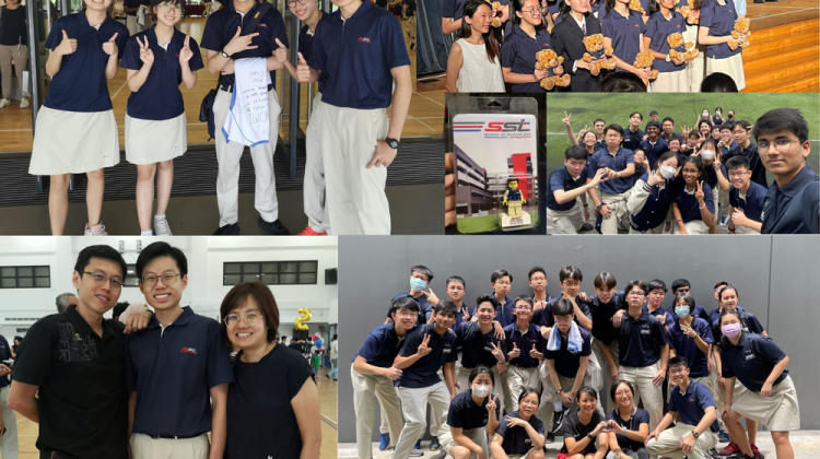 Photo collage of my boy with his close friends and teachers