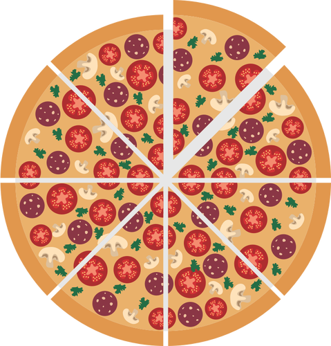 Solving problems collaboratively is like cutting a pizza into equal slices. Or, is it?